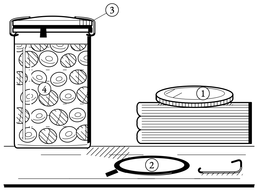 The Weck jar. The glass lasts a century and the steel clip nearly as long, but the rubber ring lasts a decade.